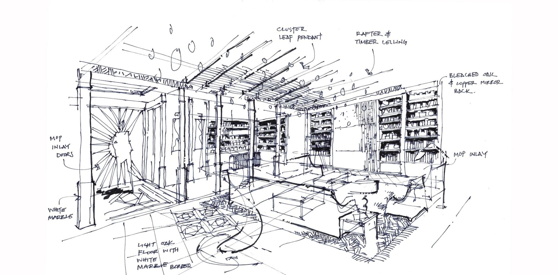 Presidential Suite - sketch